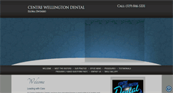 Desktop Screenshot of centrewellingtondental.com